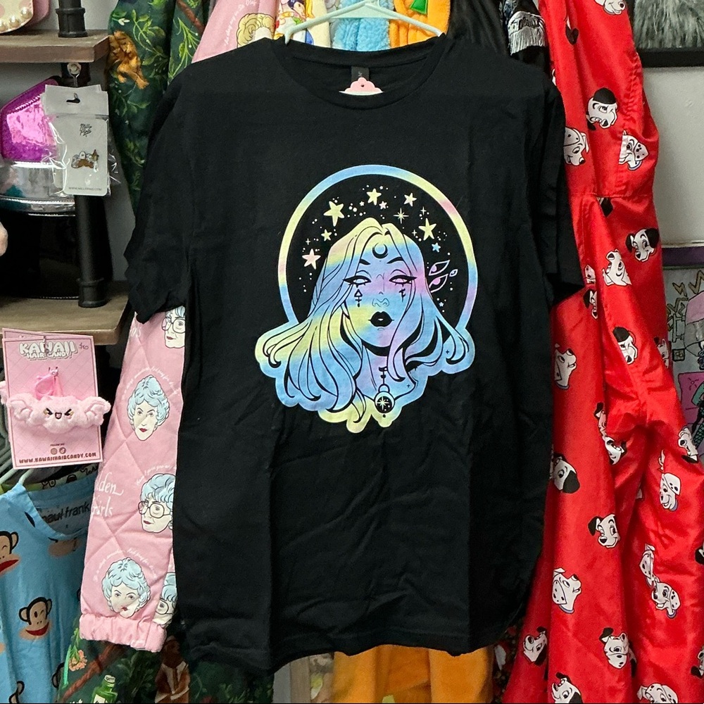 Black Graphic Men’s Goddess T-Shirt
